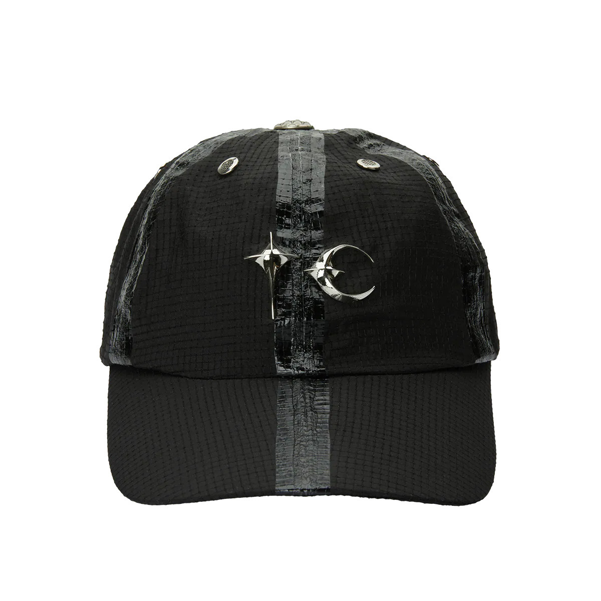 Thug Club｜Seam Sealed Taped Line Cap (Black)