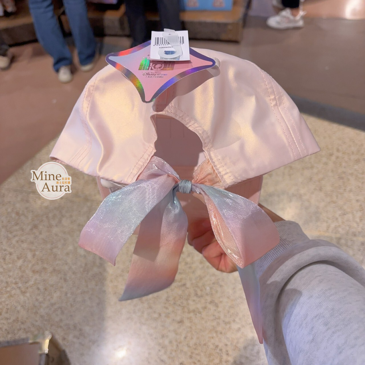 10歲生日慶典 炫彩系列 米奇 Mickey 圖案 綁帶設計 棒球帽 帽子 -上海迪士尼樂園