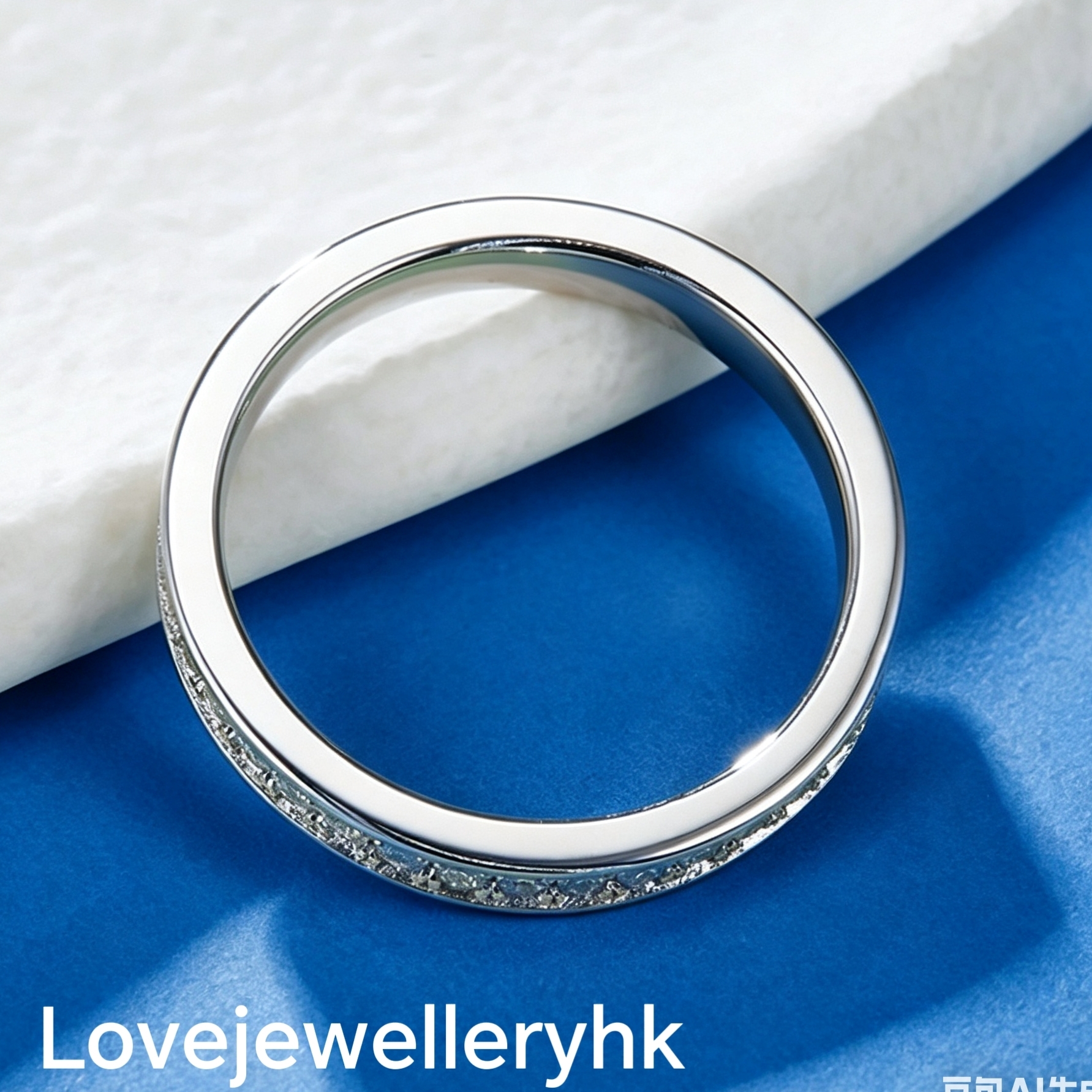 莫桑鑽全圈線戒    R057C030