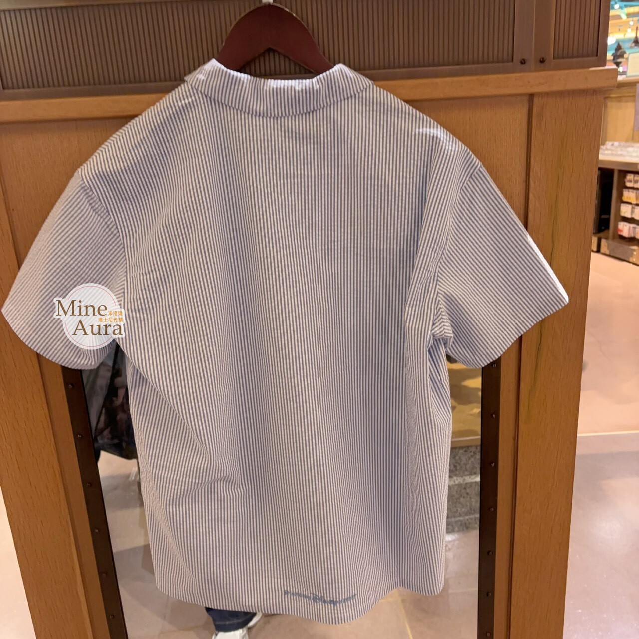 胡尼克 Nick 狐狸 圖案 直條紋 襯衫 上衣 動物方城市 Zootopia -上海迪士尼樂園