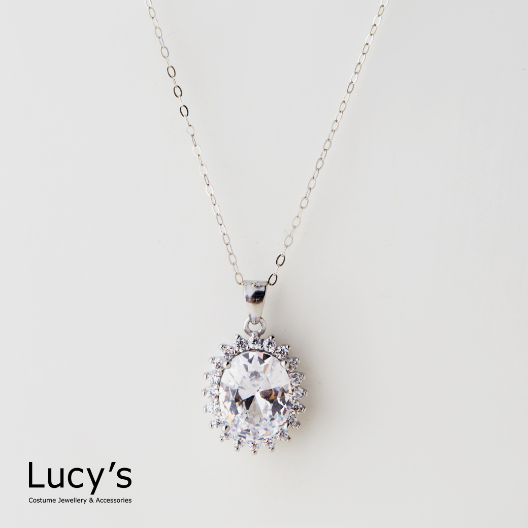 925純銀 璀璨輕奢 項鍊 (130422)