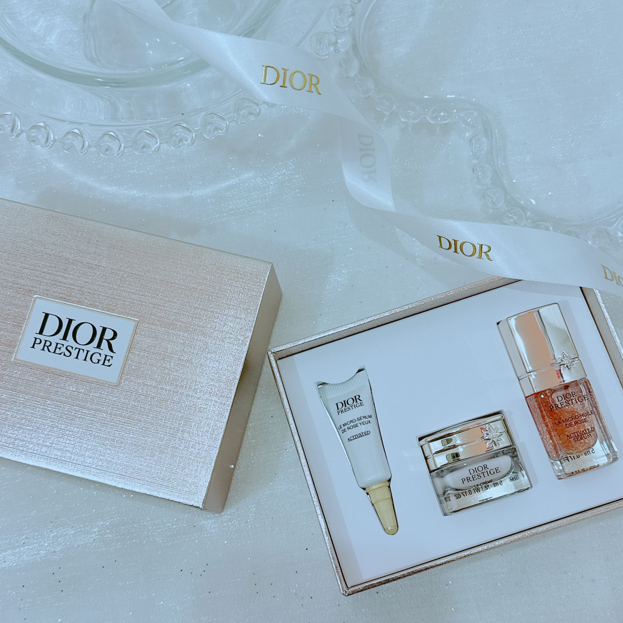 Dior Beauty 玫瑰花蜜臉部及眼部旅行套裝