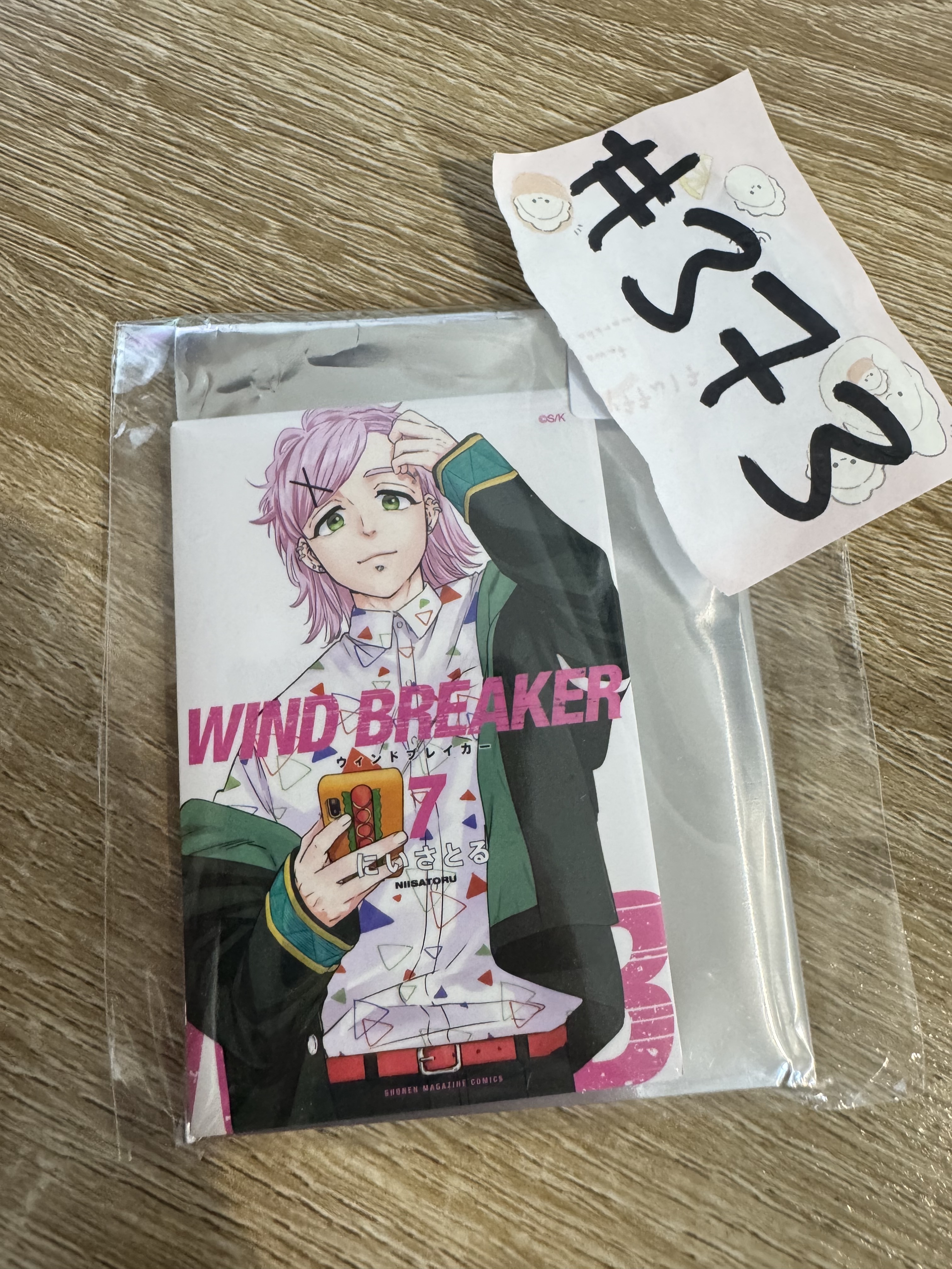 WIND BREAKER  桐生 磁石#373