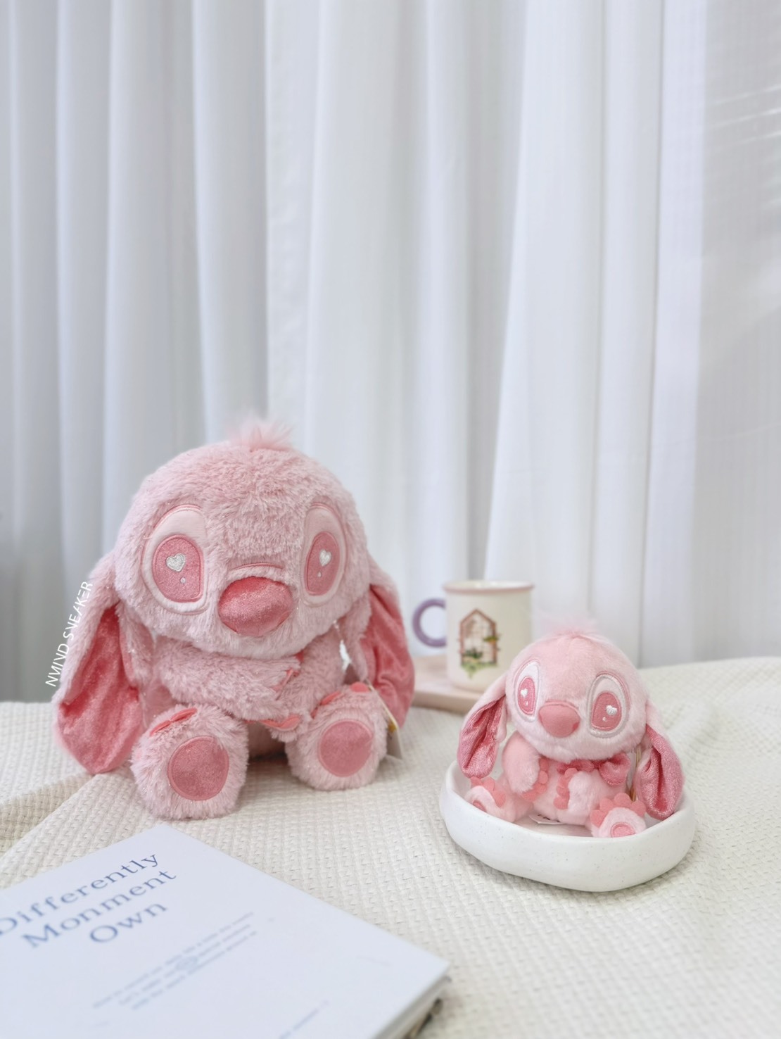 <情人節限定💖> Disney 迪士尼POTDEMIEL聯名 超Q粉色告白史迪奇 大/小