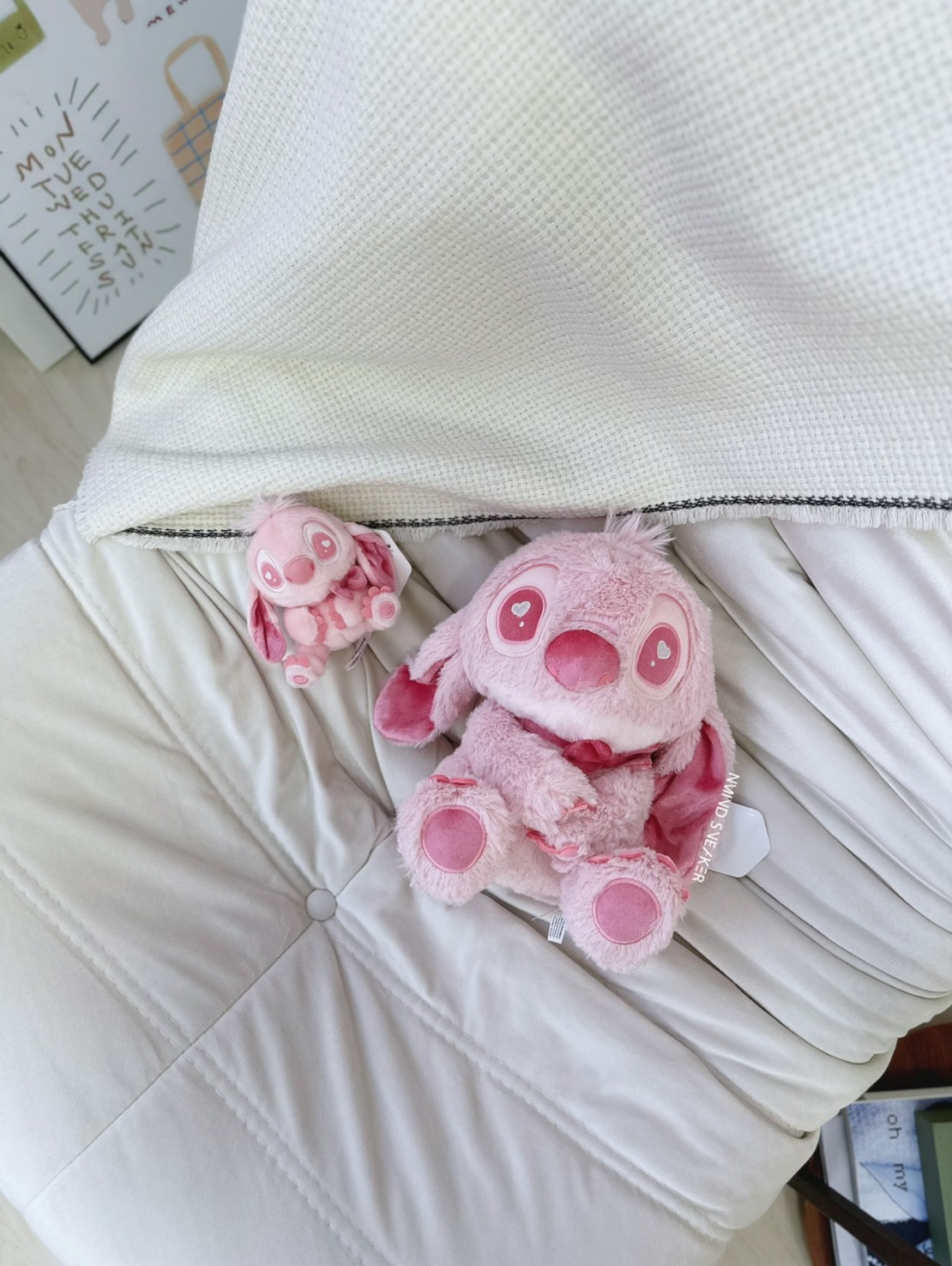 <情人節限定💖> Disney 迪士尼POTDEMIEL聯名 超Q粉色告白史迪奇 大/小