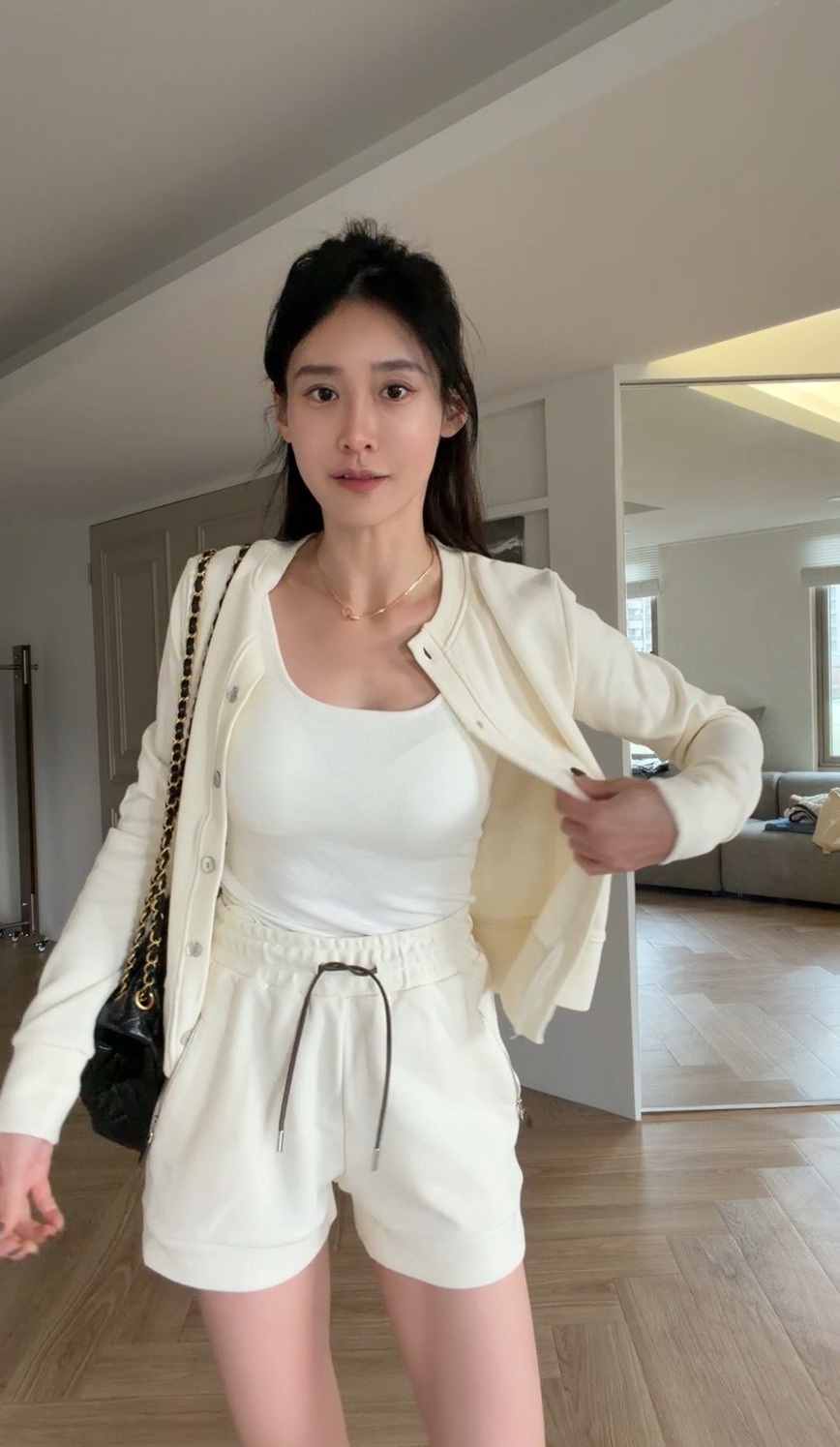 *必買套裝*｜韓國｜棉質外套+短褲套裝