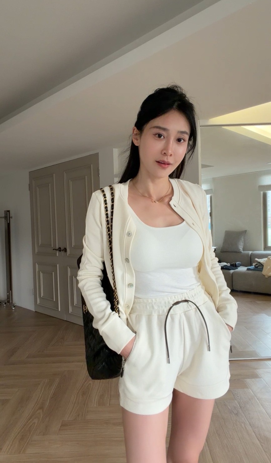 *必買套裝*｜韓國｜棉質外套+短褲套裝