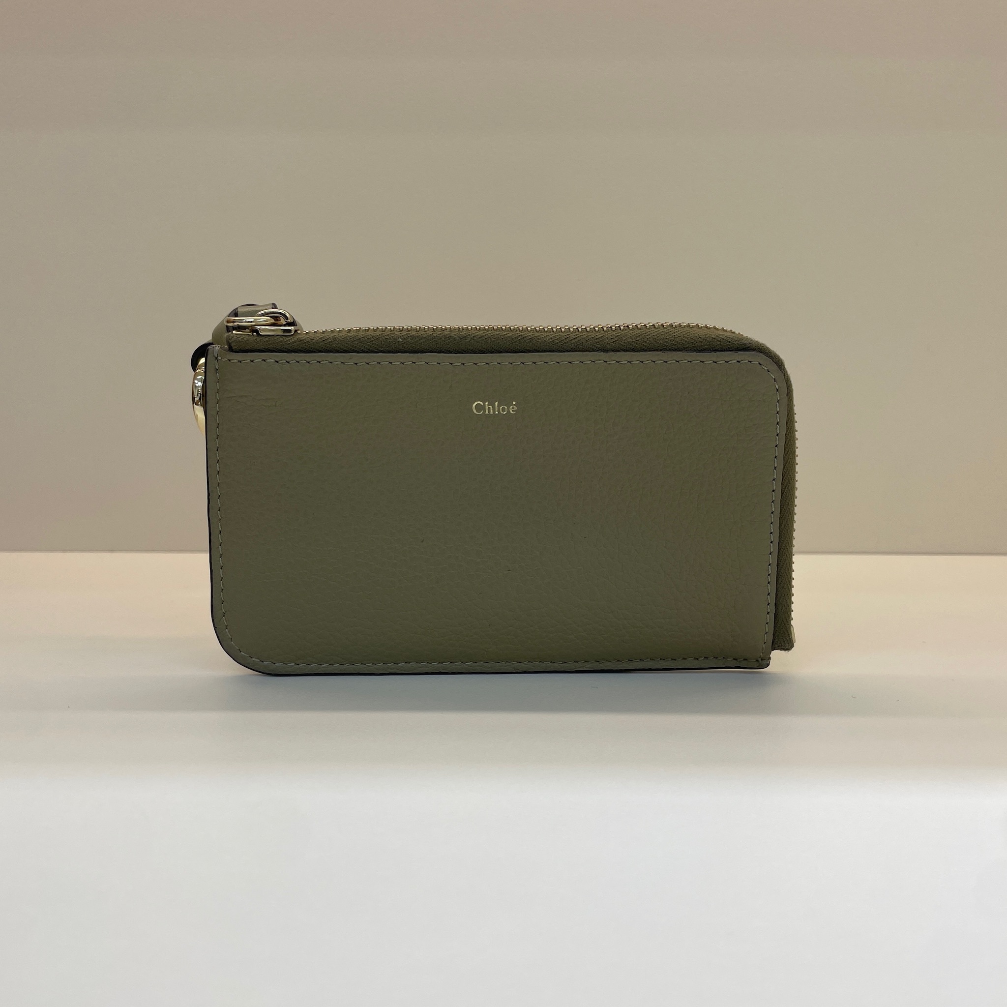 Chloe Alphabet zip cardholder