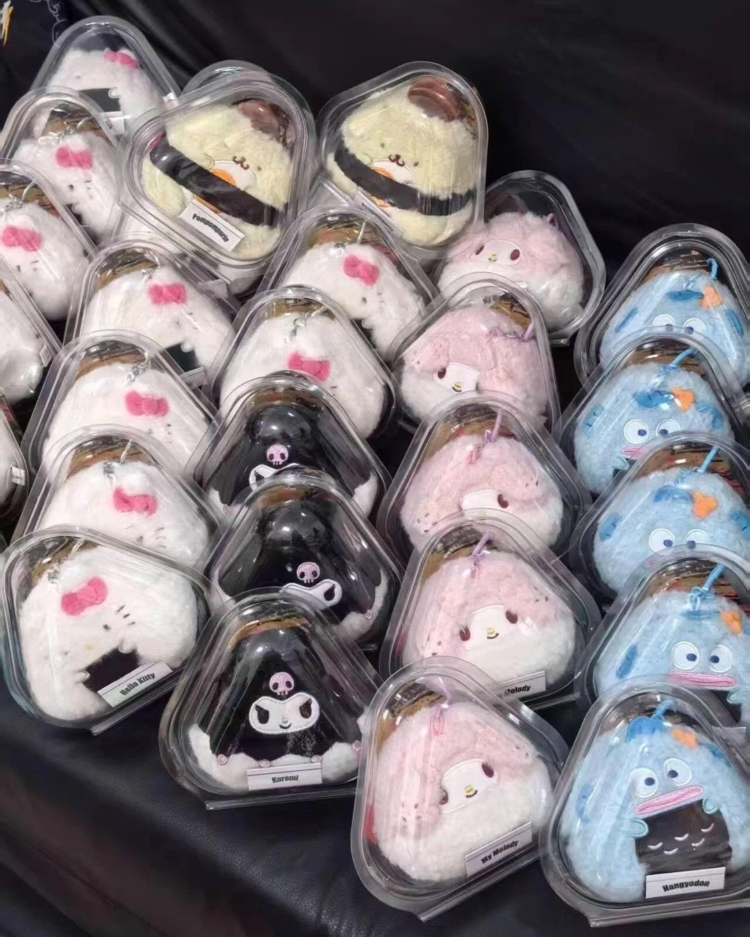 <香港限定🇭🇰>SANRIO 三麗鷗 飯糰捏捏 毛絨 吊飾 掛件 共6款