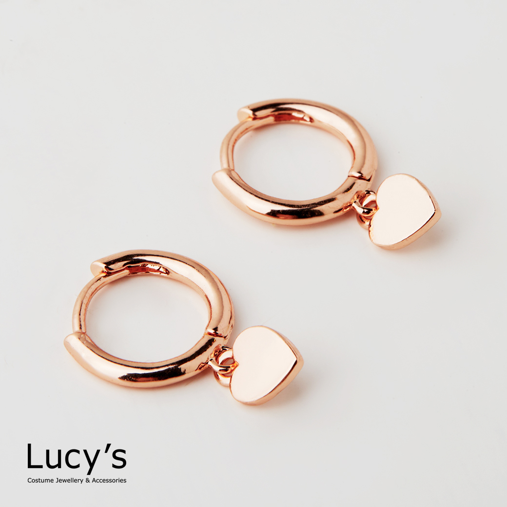 小動心 易扣耳環 (三色) (130132/130133/130134)