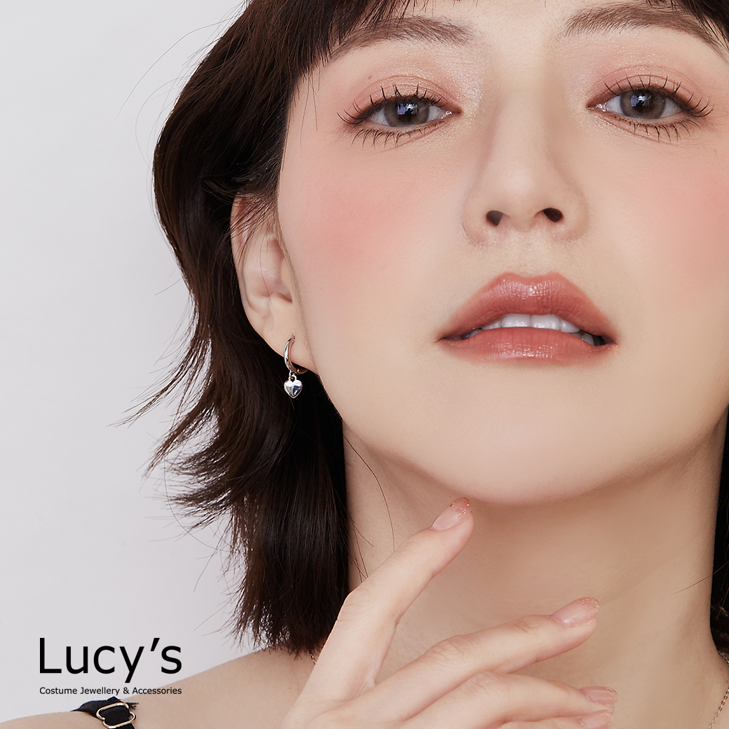 小動心 易扣耳環 (三色) (130132/130133/130134)