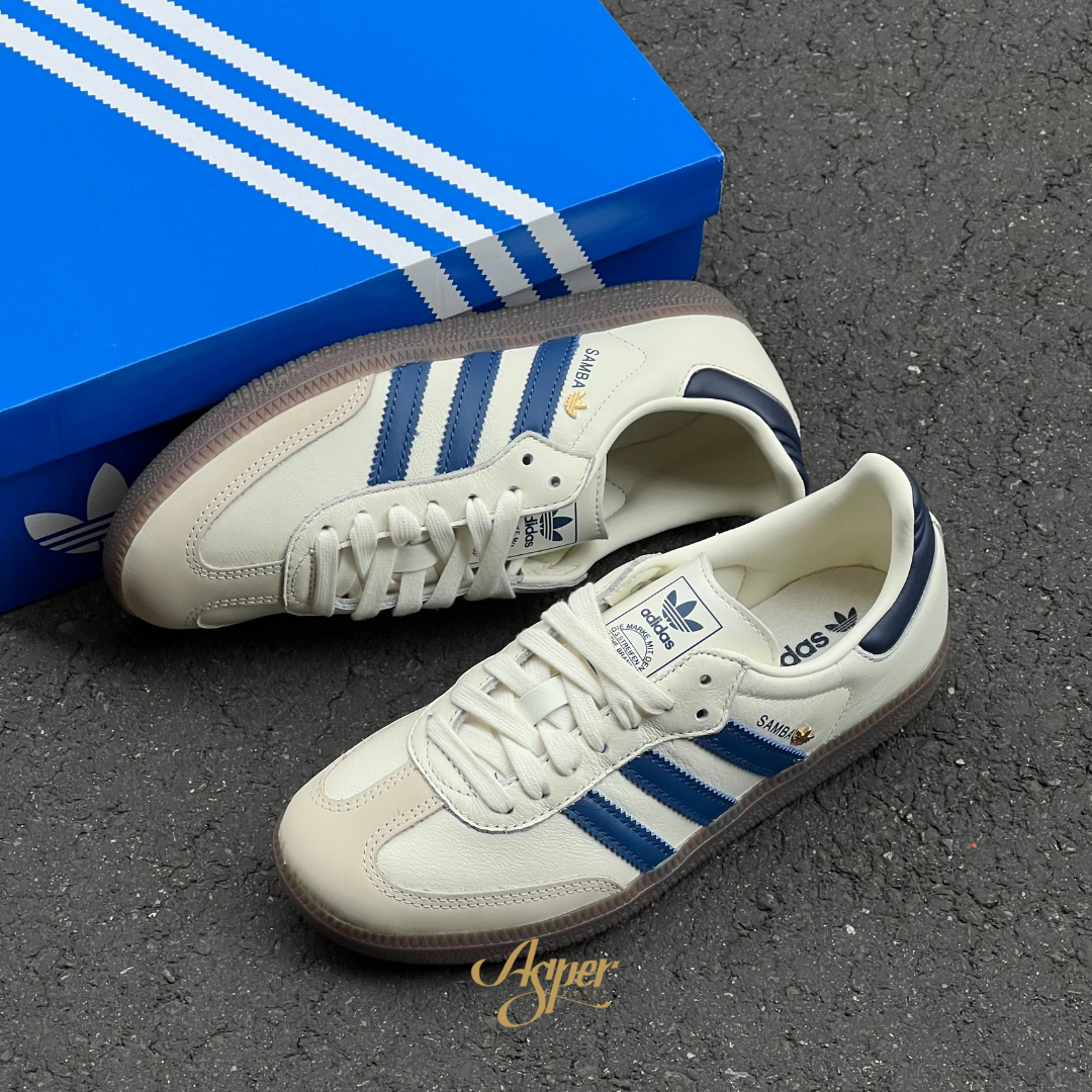 【官網限定】ADIDAS SAMBA OG W 藍焦糖 德訓鞋 女鞋 IH6627 IV