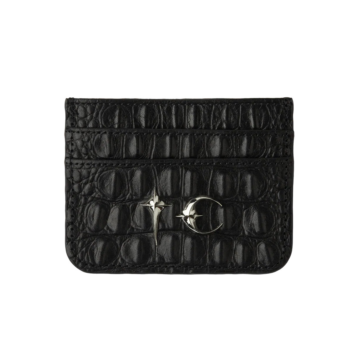 Thug Club｜TC Crocodile Card Holder (Black)