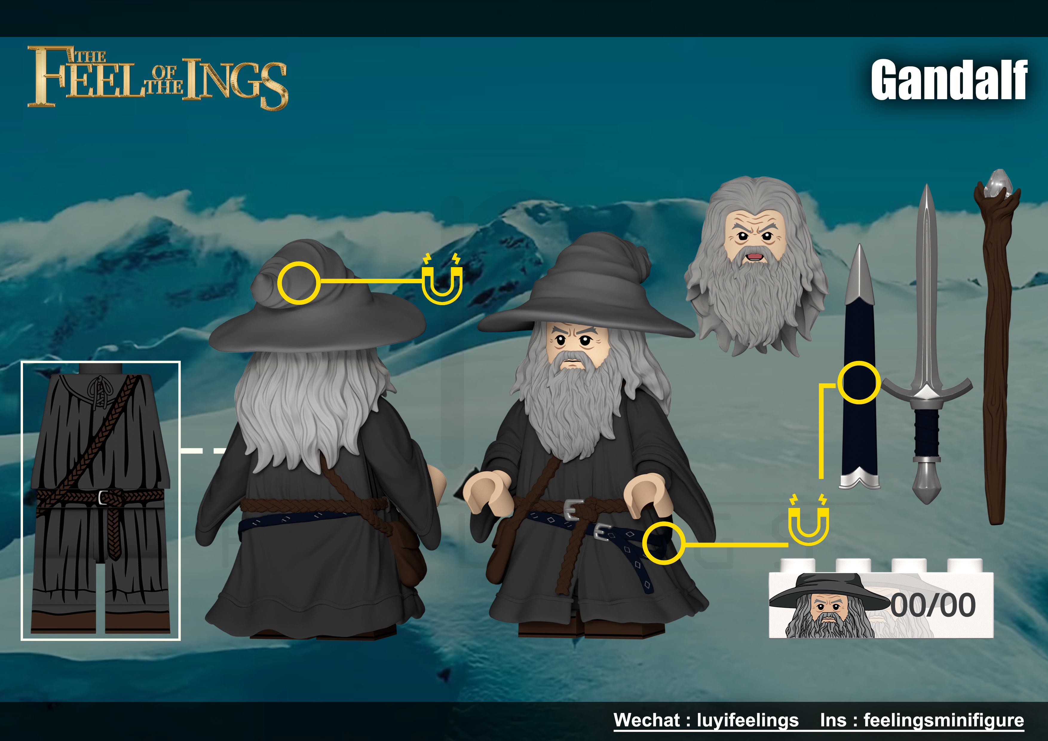 【Preorder】【Feelings】Gandalf the Grey