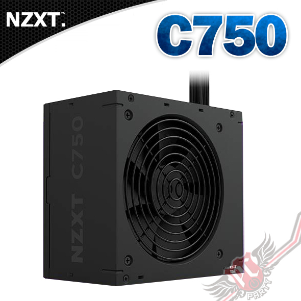 PC PARTY NZXT 恩傑C750 Bronze 銅牌ATX3.1電源供應器