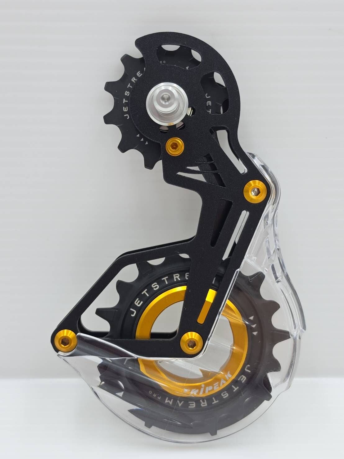 4年保 TRIPEAK 空力之翼 Jetstream PRO AERO WING 12/18T 加大擺臂 空力擺臂 加大陶瓷導輪 透明背板 AL鋁合金