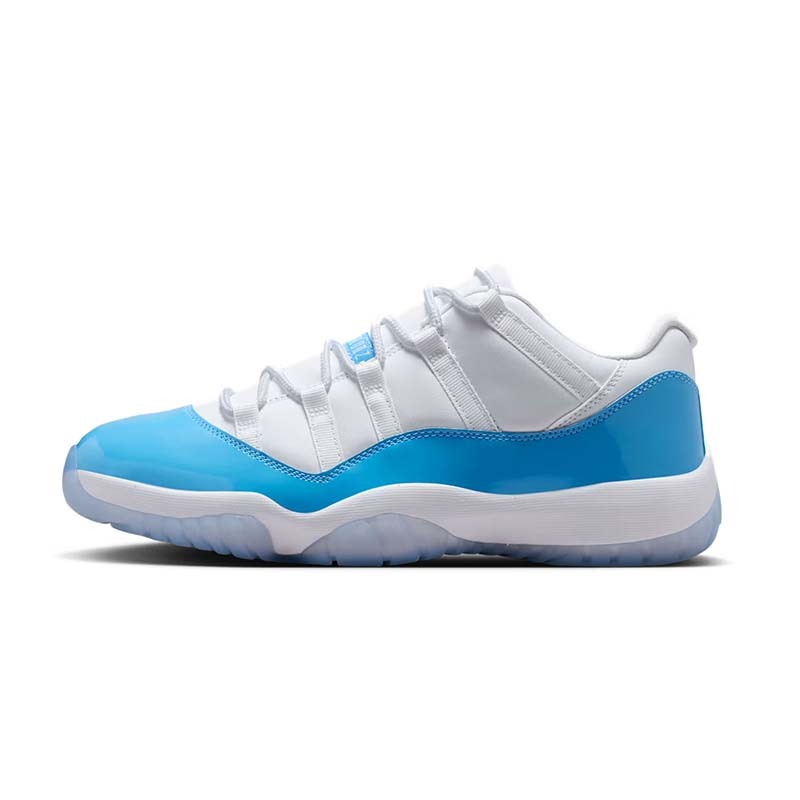 Air Jordan 11 "University Blue" 低筒鞋 北卡藍色 漆皮 冰底 男鞋 FV5104-100 [台灣現貨]