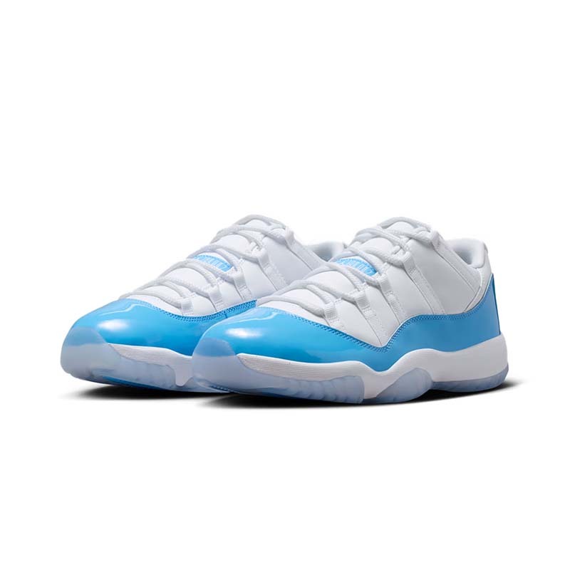 Air Jordan 11 "University Blue" 低筒鞋 北卡藍色 漆皮 冰底 男鞋 FV5104-100 [台灣現貨]