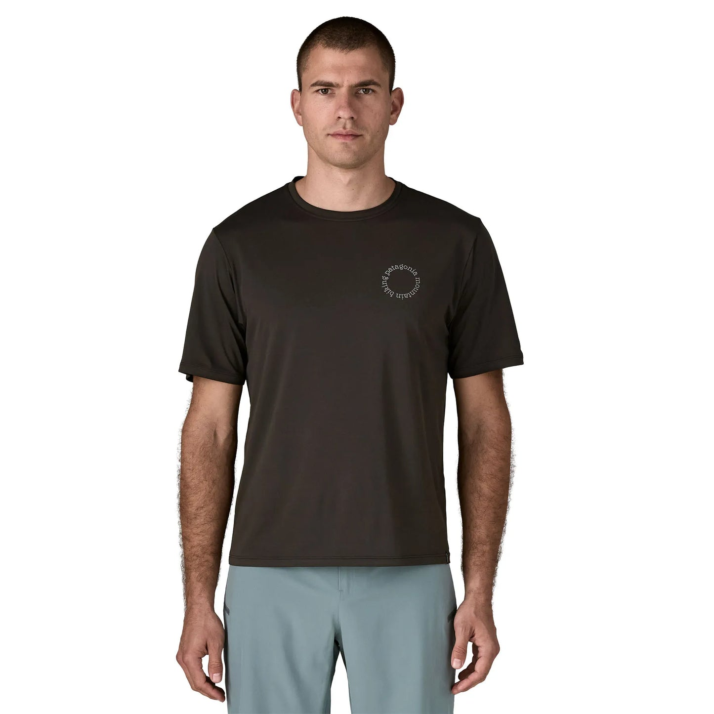 Patagonia 男款 Capilene® Cool Daily Shirt - Spoke Stencil 26SS