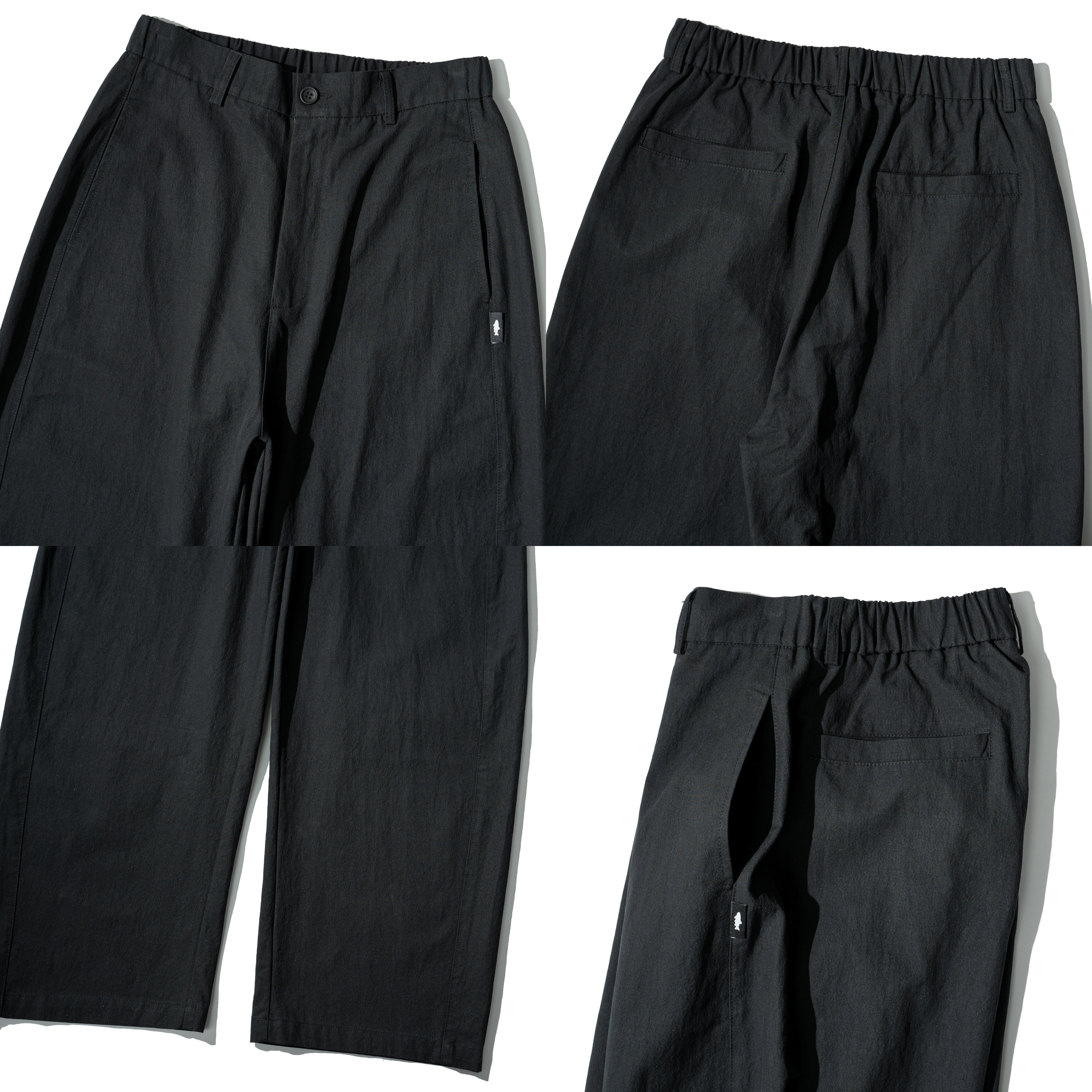 AGILITY Cotton linen Curved Pants 彎刀 棉麻長褲 [P25]