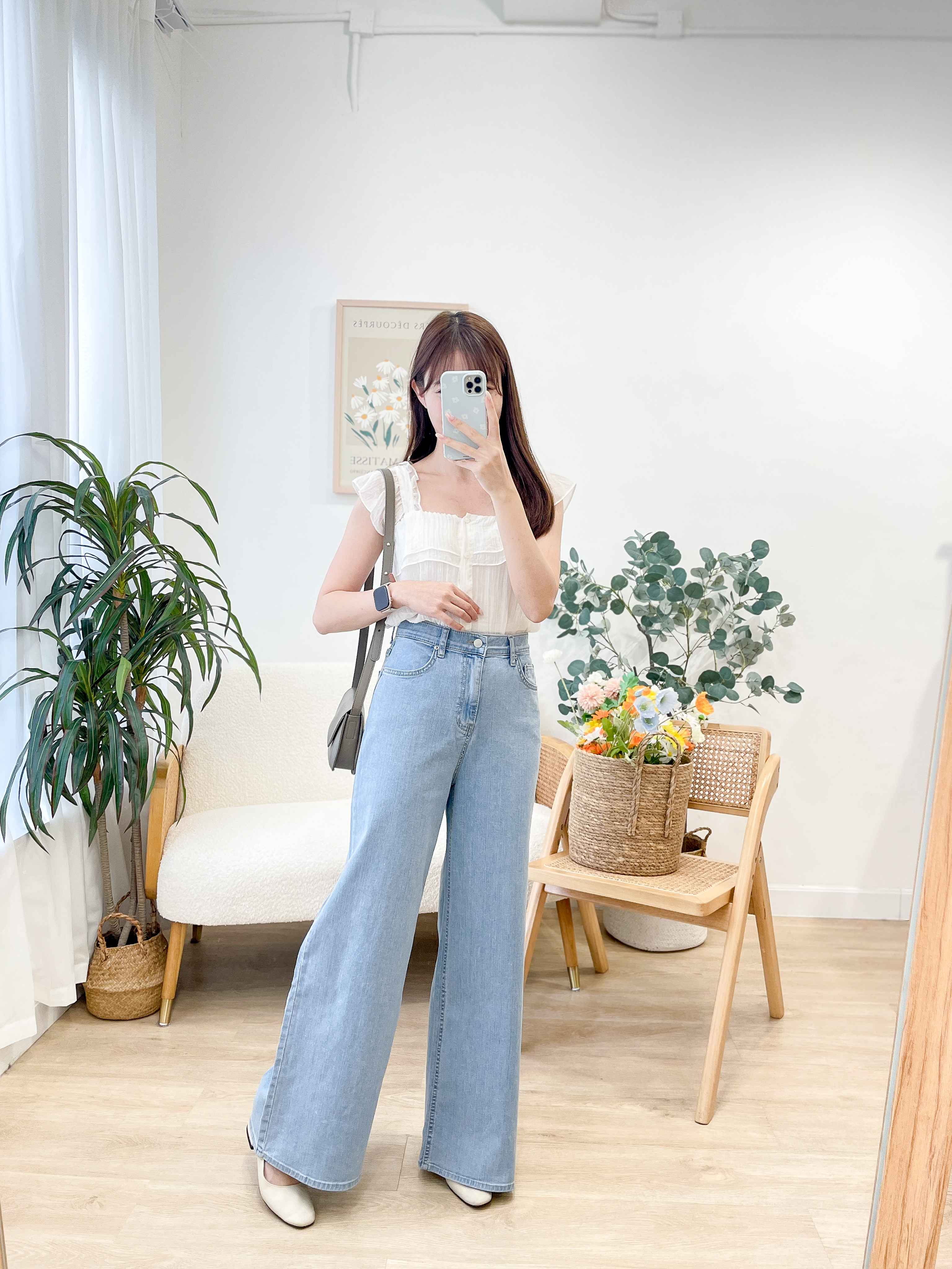 T1517 Renee Ruffles Tank Top