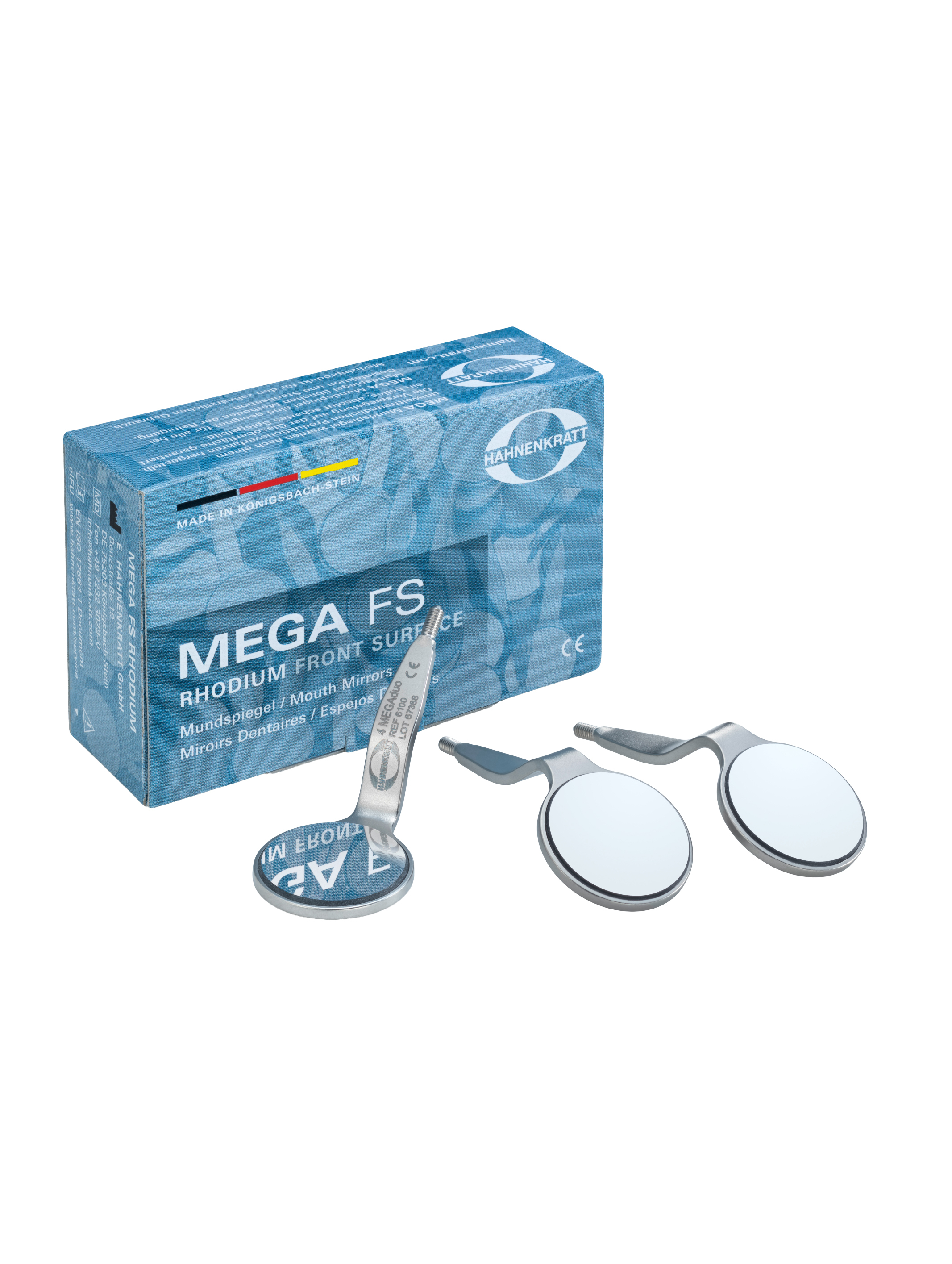 Hahnenkratt MEGA 鍍銠 系列口鏡