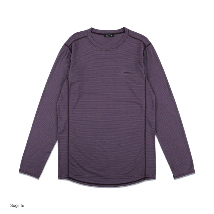 STATIC All Elevation L/S Trim 中性 羊毛長袖上衣(合身版)