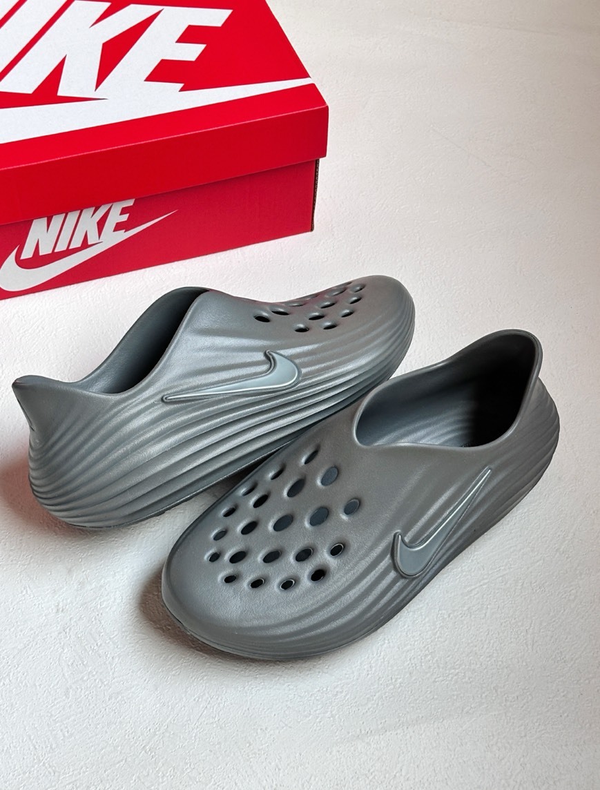 Nike ReactX Rejuven8 "Grey" 防水拖 水泥灰 HV5060002