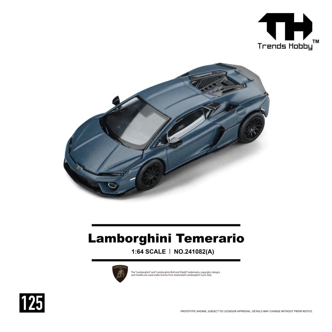 預訂 Pre Order - Trends Hobby Diecast 1/64 Lamborghini Temerario- M