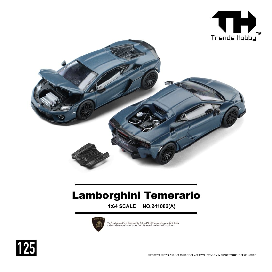 預訂 Pre Order - Trends Hobby Diecast 1/64 Lamborghini Temerario- M