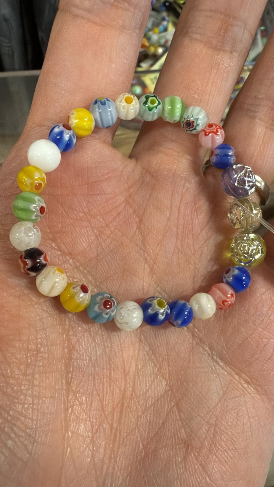 YJ022 奉恩寺手串飾物系列 琉璃珠手串（小童） 適合約13 cm手圍