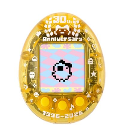 「ACG.GO」「預購」[魂SHOP限定] TAMAGOTCHI Mametchi 30週年 記念版機 黃色