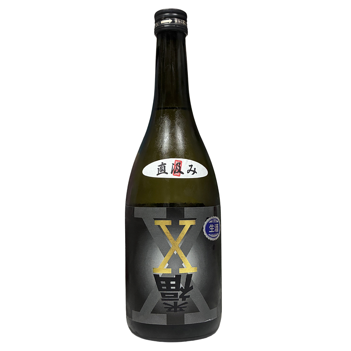 来福X 直汲み 黒ラベル 純米吟釀 生原酒 720ml