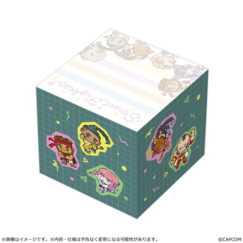 「ACG.GO」「預購」CAPCOM Street Fighter 6 便條紙 (Chibi Style)