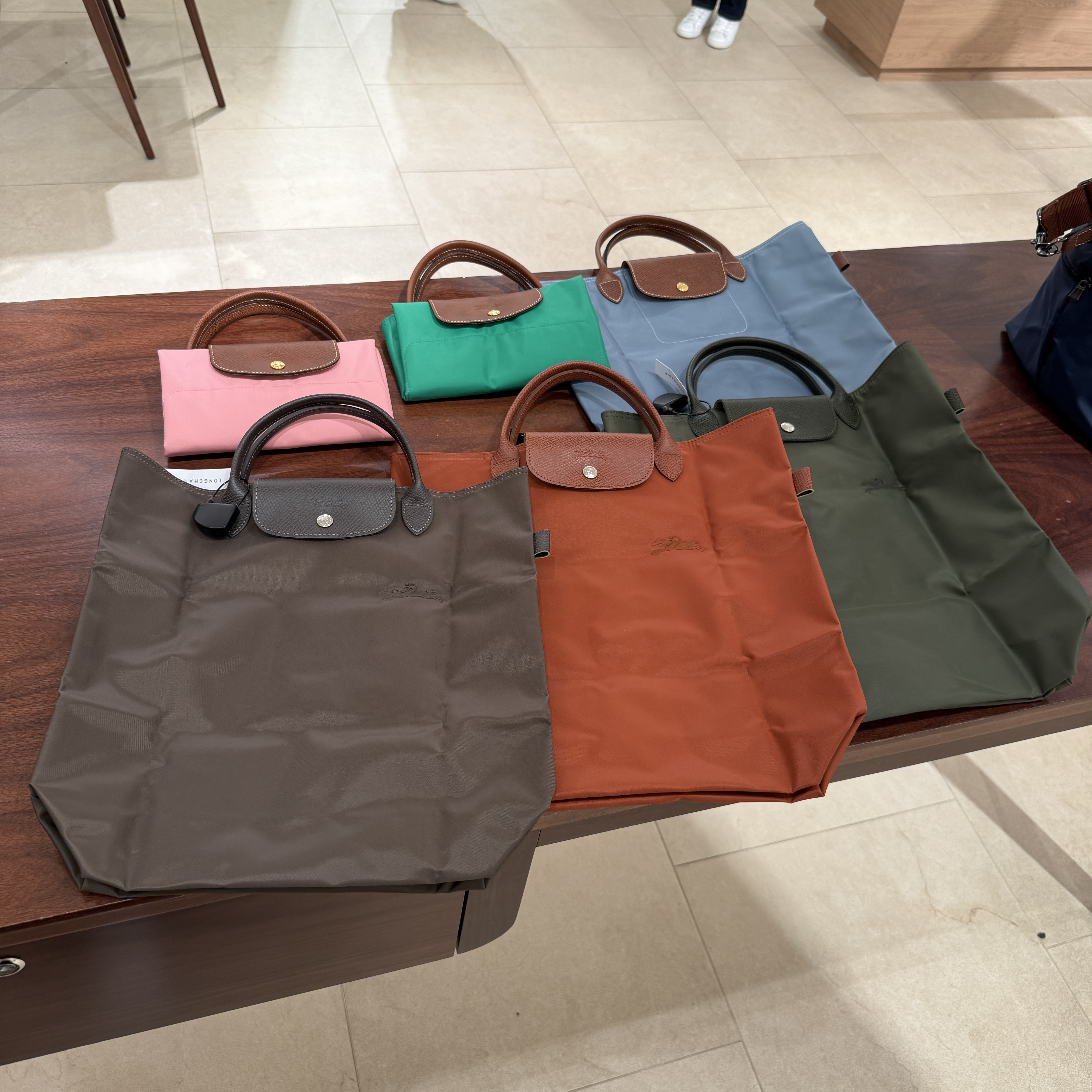 Longchamp le pliage document file tote bag