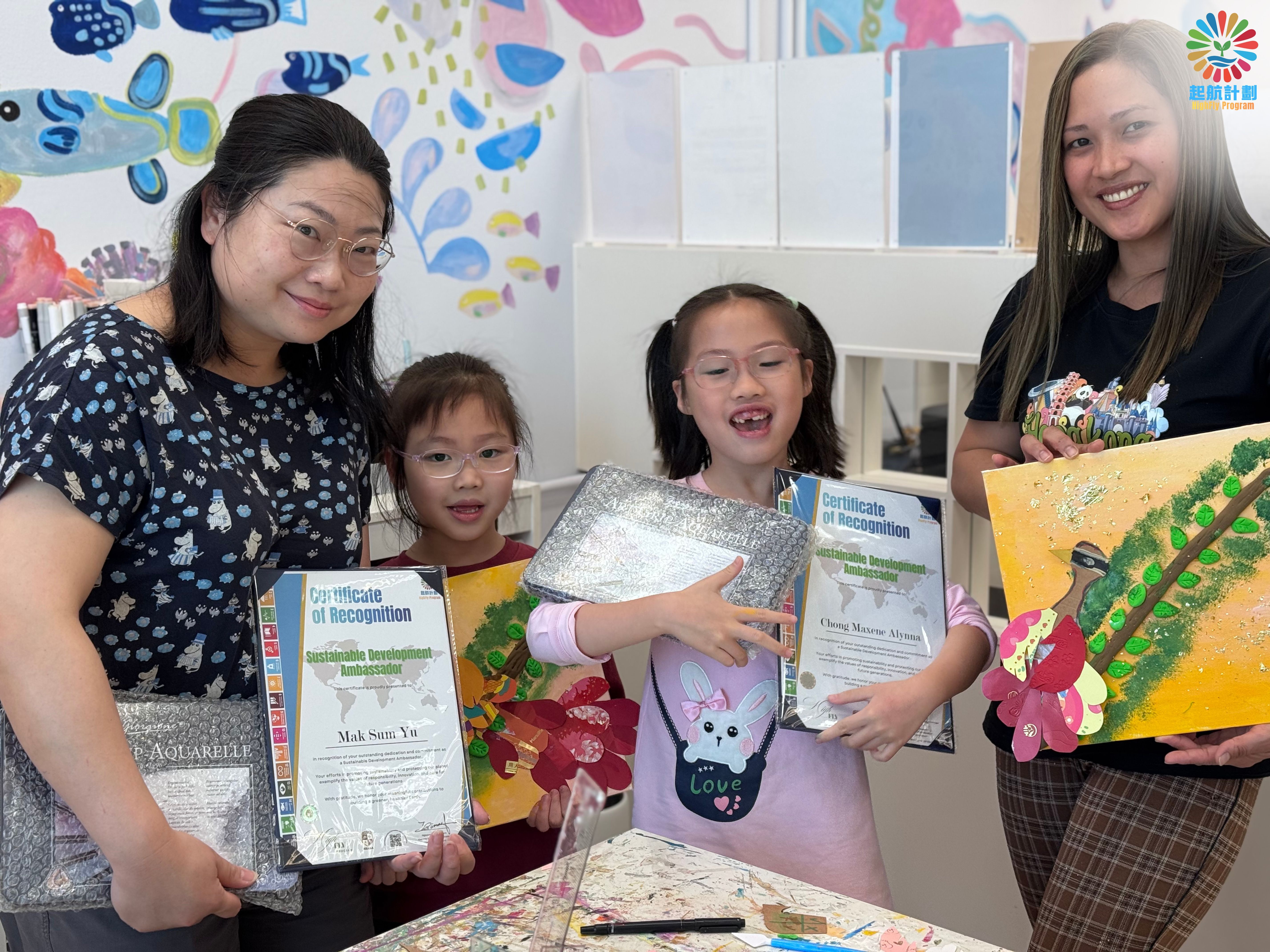 可持續發展_HighFly Program新年workshop相片_得獎者