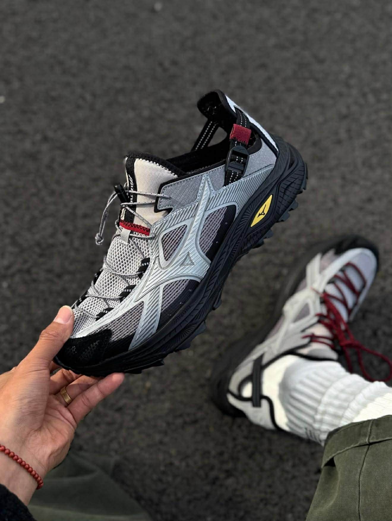 預購開團 MIZUNO 美津濃 RACER TRAIL SE V2 冷礦黑灰 D1GH261204