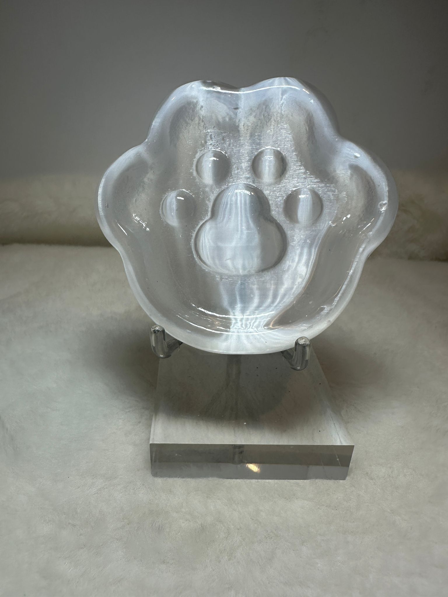 HKAG0417-113 石膏貓狗手掌小碟 (不包底座) (隨機發送) (A113)