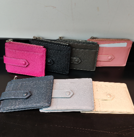 0417g43-GZday4-皮革-真皮卡套多用途卡包多卡位卡夾搭扣拉鍊零錢包駕駛證牛皮銀行卡夾(A43)