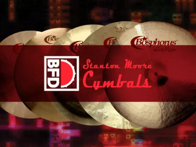 BFD STANTON MOORE CYMBALS｜銅鈸音源擴充包