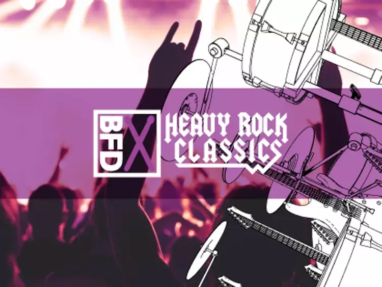BFD HEAVY ROCK CLASSICS｜MIDI 擴充包