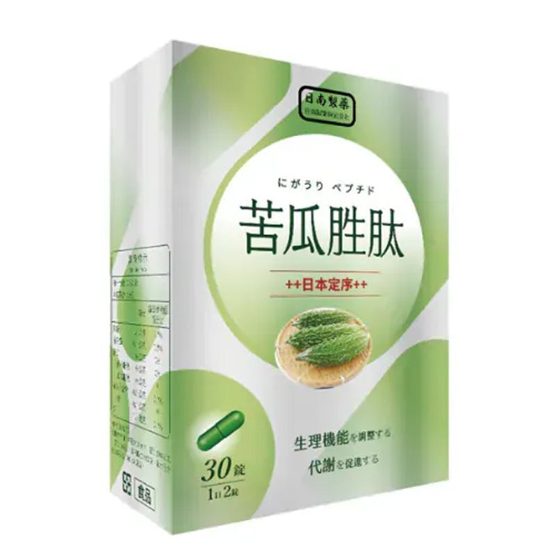 日南製藥定序苦瓜胜肽膠囊 瘦身 減肥 有效 苦瓜 保留完整活性 油脂 阻隔 甜分