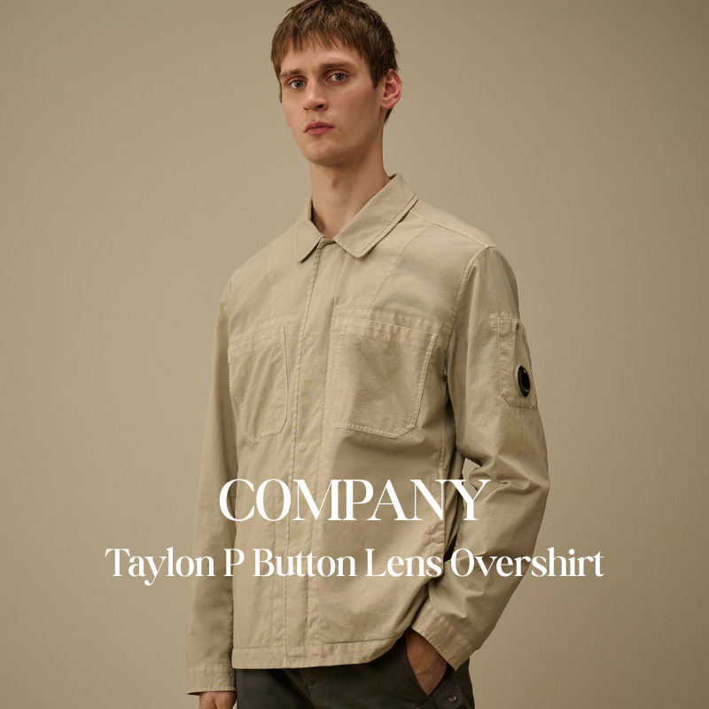 【代購】CP COMPANY Taylon P 鏡片鈕扣襯衫外套 Overshirt 機能外搭