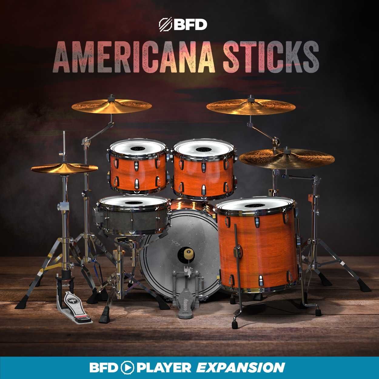 BFD AMERICANA STICKS｜鼓音源擴充包