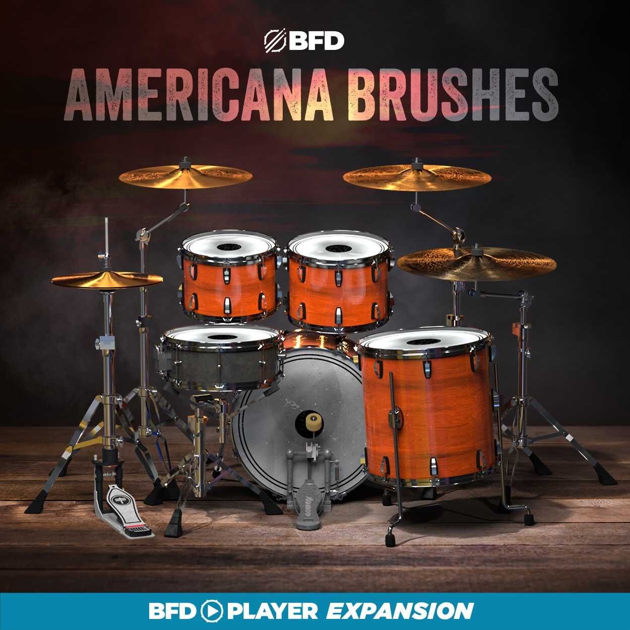 BFD AMERICANA BRUSHES｜鼓組音源擴充包