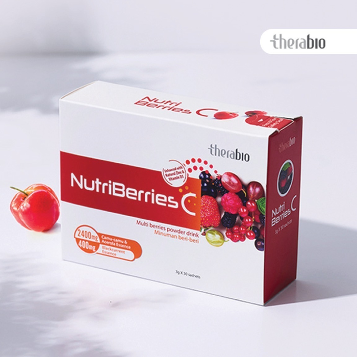 MAS-FFG0418-105 Nutriberries C 來自漿果的維生素C (30's x 3g) 36 boxes/ carton (A5)