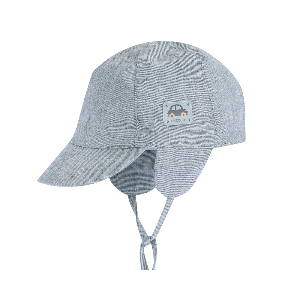 沙漠之旅-棉麻護耳棒球帽