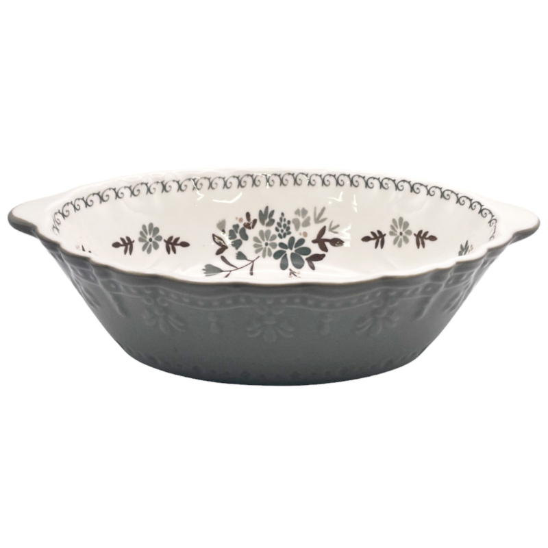 TP 焗烤碗/灰 約18cm