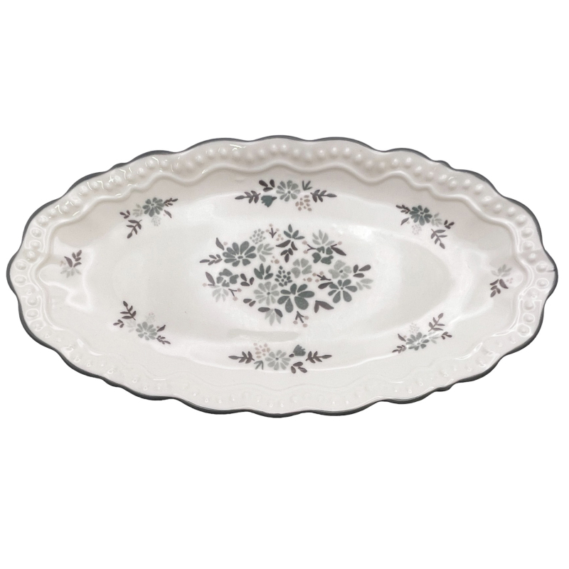 TP 餐盤/灰 約19cm