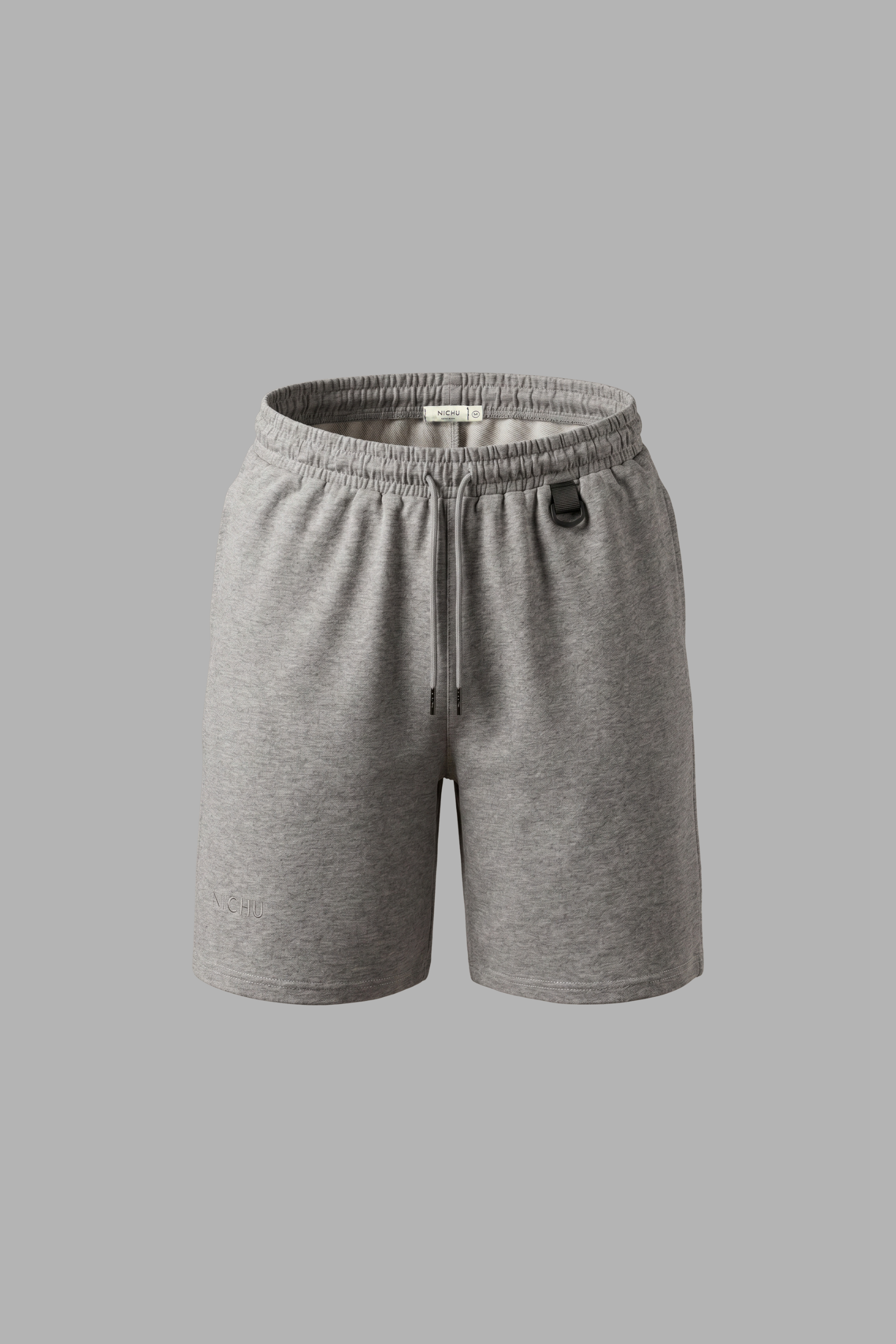 NICHU Embroidered Relaxed Fit Cooling Shorts (U)
